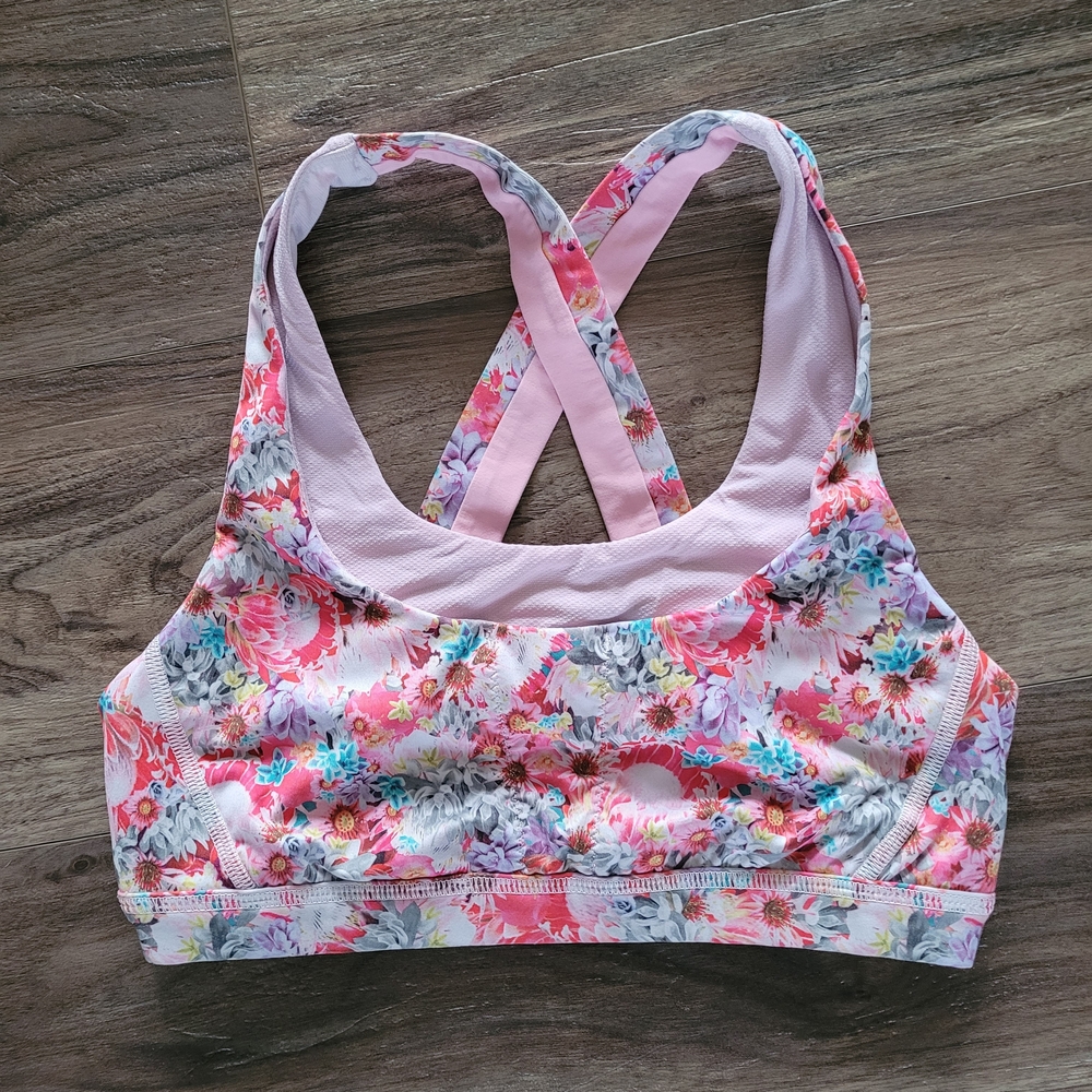 Lululemon Floral Sports Bra